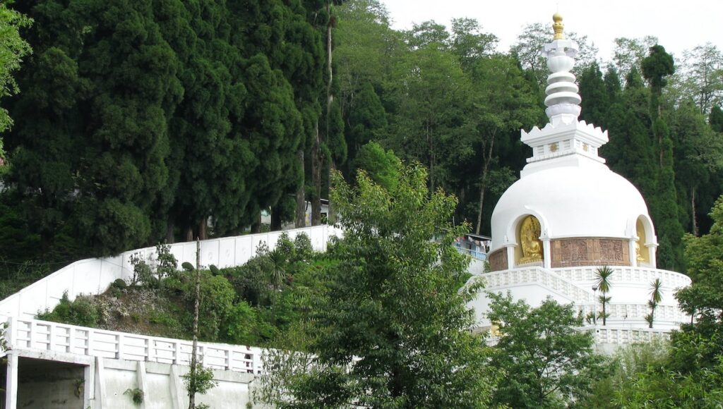 Darjeeling Peace Pagoda-The Alluring West Bengal-Tour and Travel Agency in Bangalore-Luxury Trip Planner-Group Tour-GoTravelab